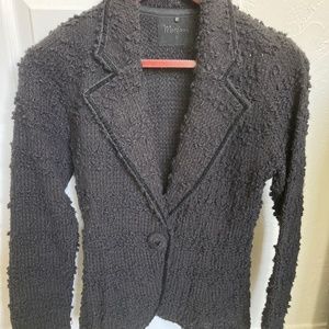 Black Monsoon Wool Jacket- US 6